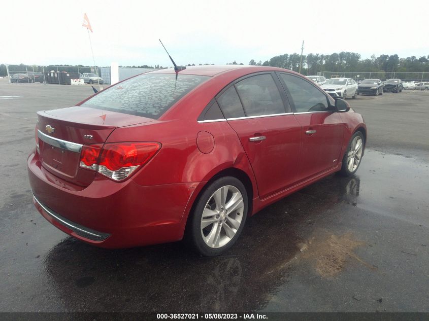 2014 CHEVROLET CRUZE LTZ - 1G1PG5SBXE7119137