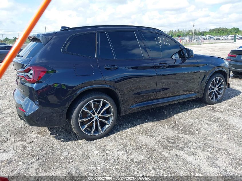 2022 BMW X3 M40I - 5UX83DP05N9M54981