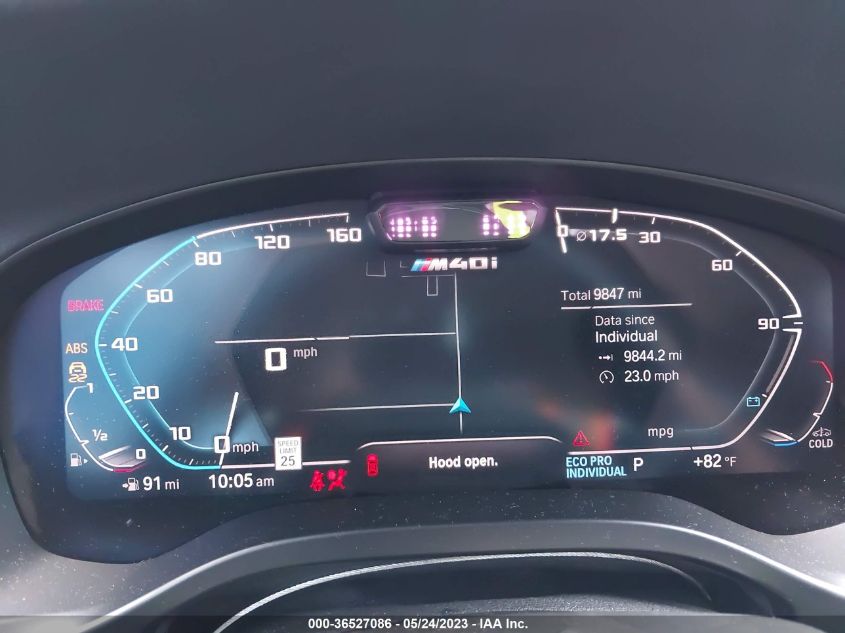 2022 BMW X3 M40I - 5UX83DP05N9M54981