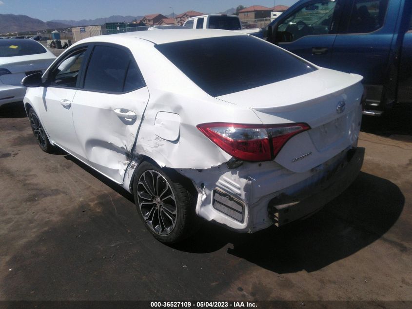 2015 TOYOTA COROLLA L/LE/S/S PLUS/LE PLUS - 5YFBURHE1FE261489