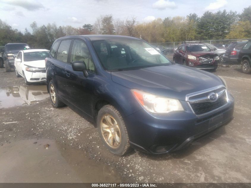 2014 SUBARU FORESTER 2.5I - JF2SJAAC4EG432322