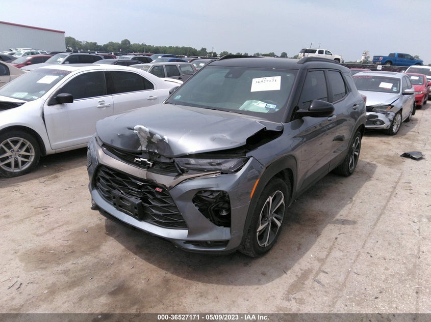 VIN KL79MTSL0NB009116 2022 CHEVROLET TRAILBLAZER RS
