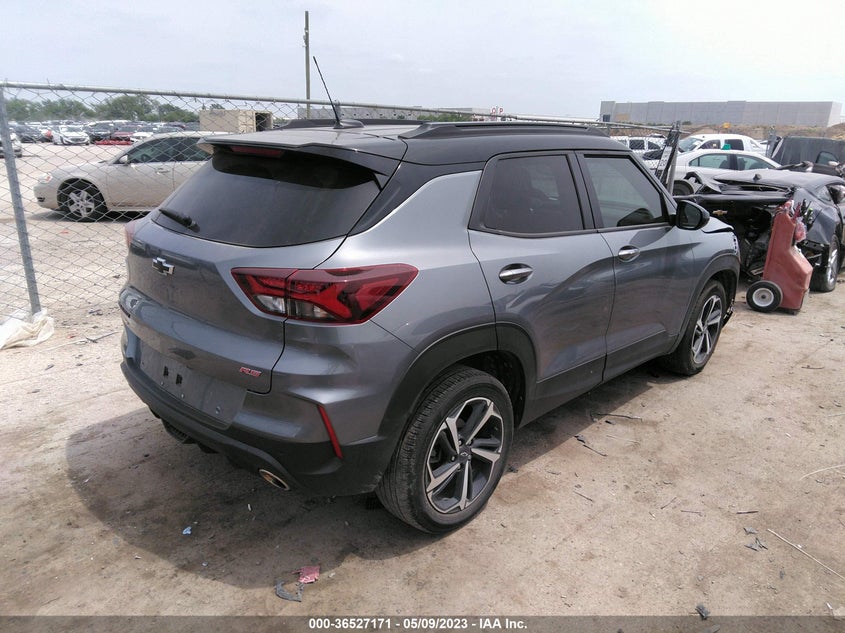VIN KL79MTSL0NB009116 2022 CHEVROLET TRAILBLAZER RS