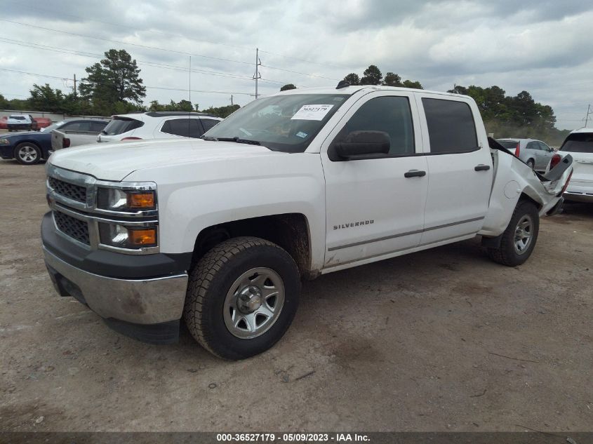 2014 CHEVROLET SILVERADO 1500 WORK TRUCK - 3GCPCPEC6EG486558