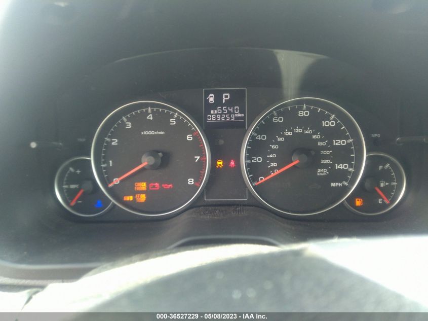2014 SUBARU LEGACY 2.5I SPORT - 4S3BMBJ6XE3020080