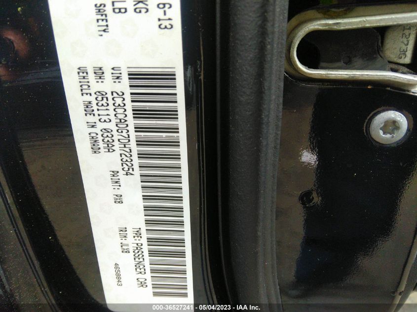 2013 CHRYSLER 300 300C JOHN VARVATOS - 2C3CCADG7DH723254