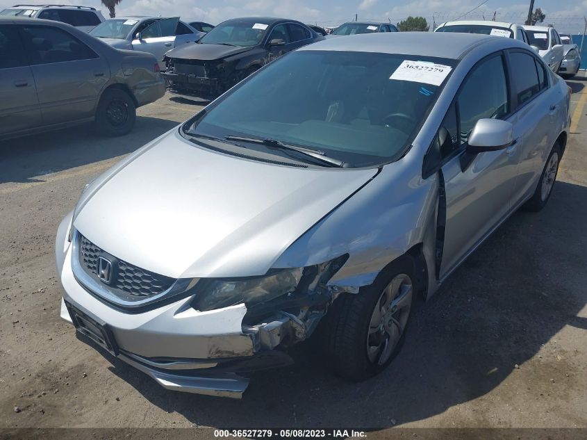 2013 HONDA CIVIC SDN LX - 19XFB2F50DE238169