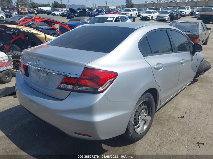 2013 HONDA CIVIC SDN LX - 19XFB2F50DE238169