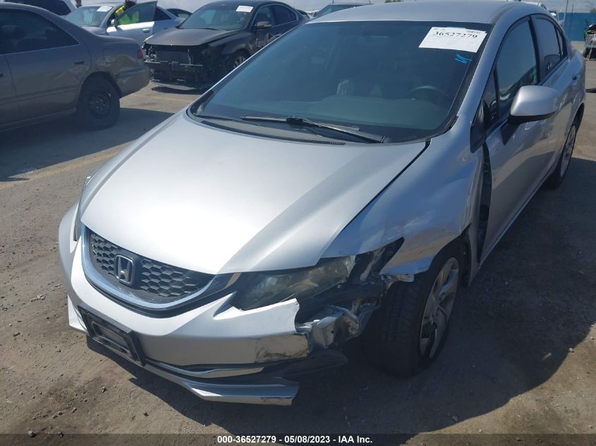 2013 HONDA CIVIC SDN LX - 19XFB2F50DE238169