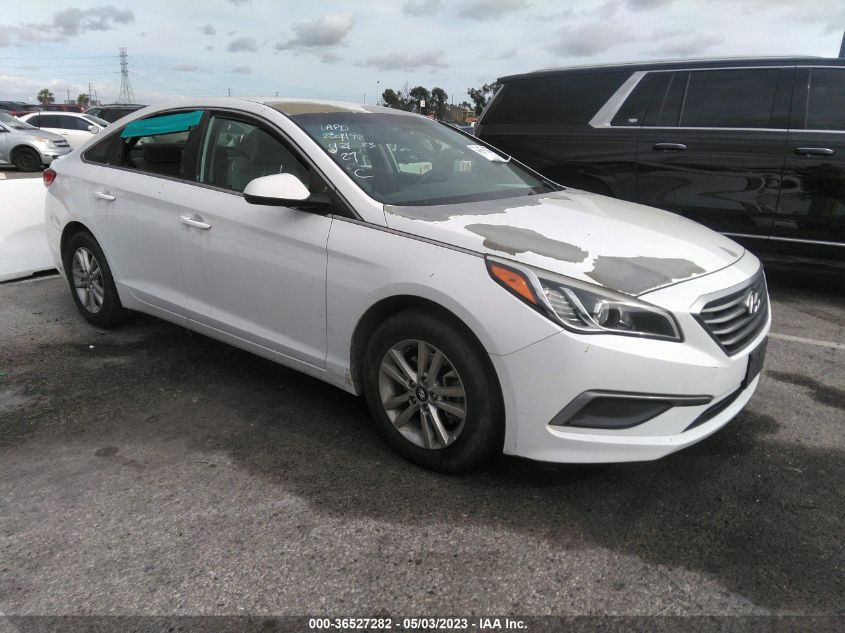 2016 HYUNDAI SONATA 2.4L - 5NPE24AF3GH394469