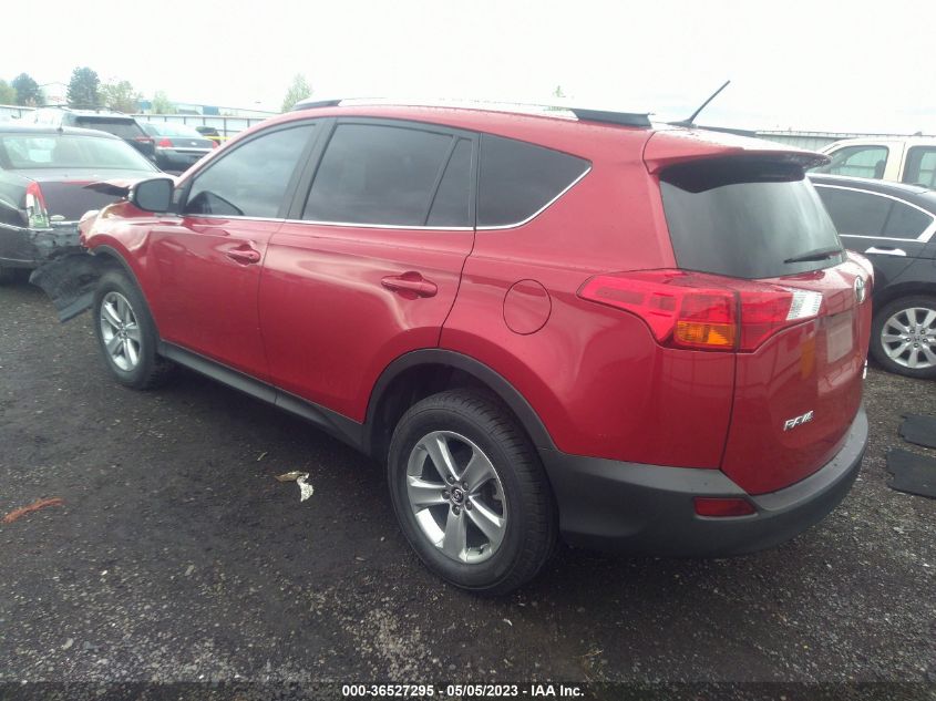 2015 TOYOTA RAV4 XLE - 2T3RFREV1FW306854