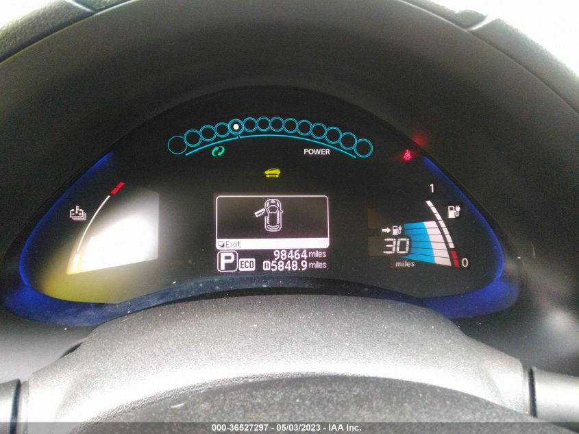 2013 NISSAN LEAF SV - 1N4AZ0CP8DC401776