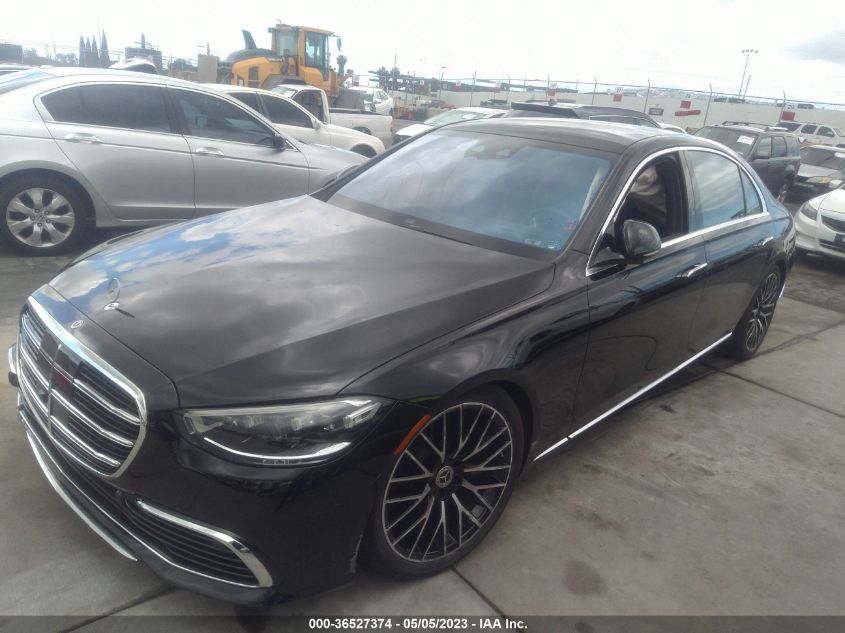 2021 MERCEDES-BENZ S-CLASS S 580 - W1K6G7GB2MA042567