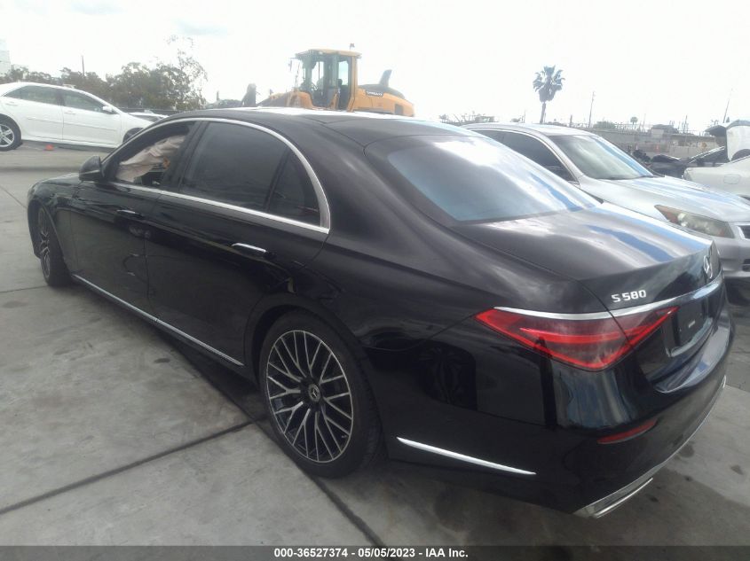2021 MERCEDES-BENZ S-CLASS S 580 - W1K6G7GB2MA042567