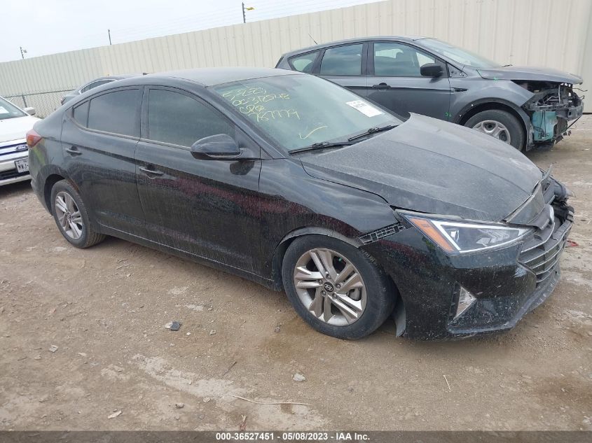 2019 HYUNDAI ELANTRA SEL - KMHD84LF9KU787779