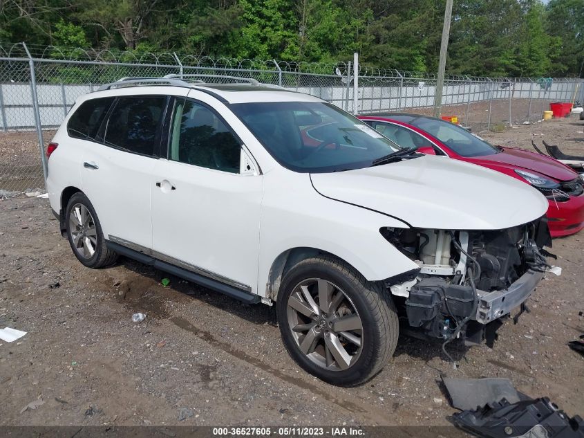 2014 NISSAN PATHFINDER PLATINUM - 5N1AR2MN1EC676647