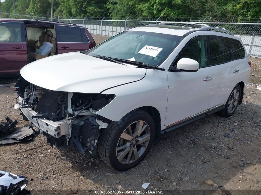 2014 NISSAN PATHFINDER PLATINUM - 5N1AR2MN1EC676647