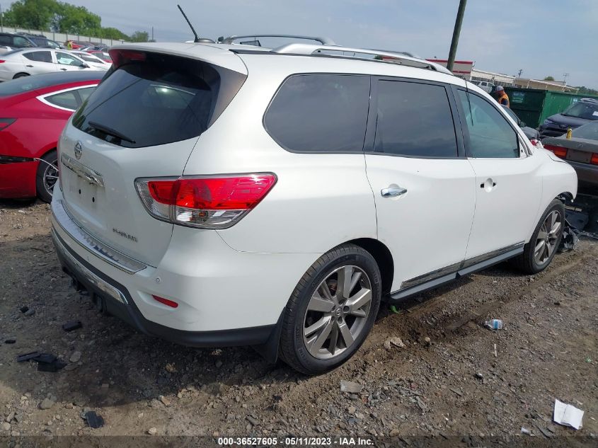 2014 NISSAN PATHFINDER PLATINUM - 5N1AR2MN1EC676647