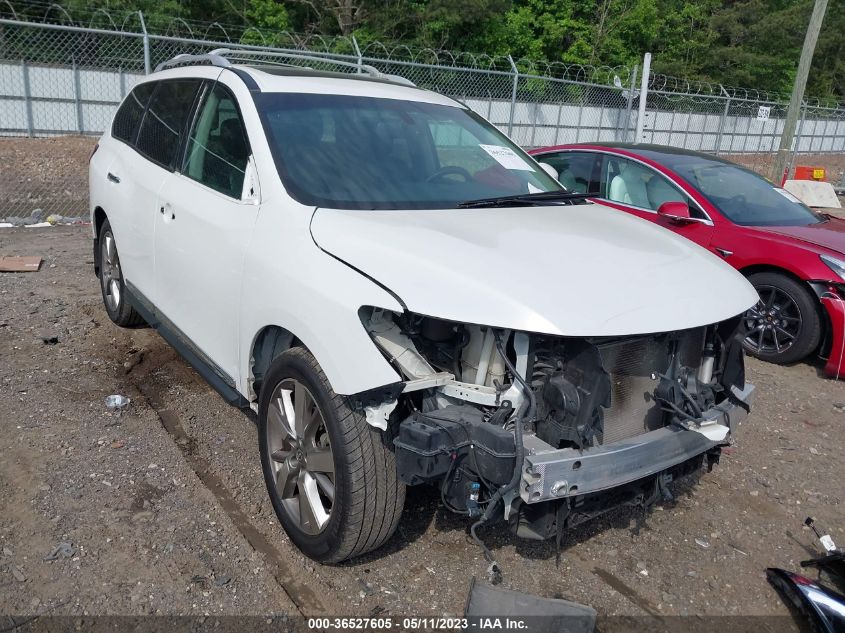2014 NISSAN PATHFINDER PLATINUM - 5N1AR2MN1EC676647