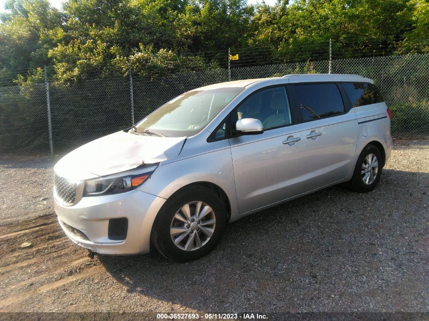 2016 KIA SEDONA LX - KNDMB5C11G6087654