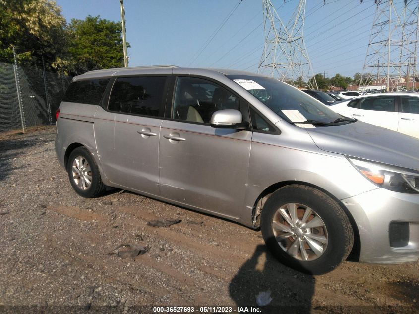 2016 KIA SEDONA LX - KNDMB5C11G6087654