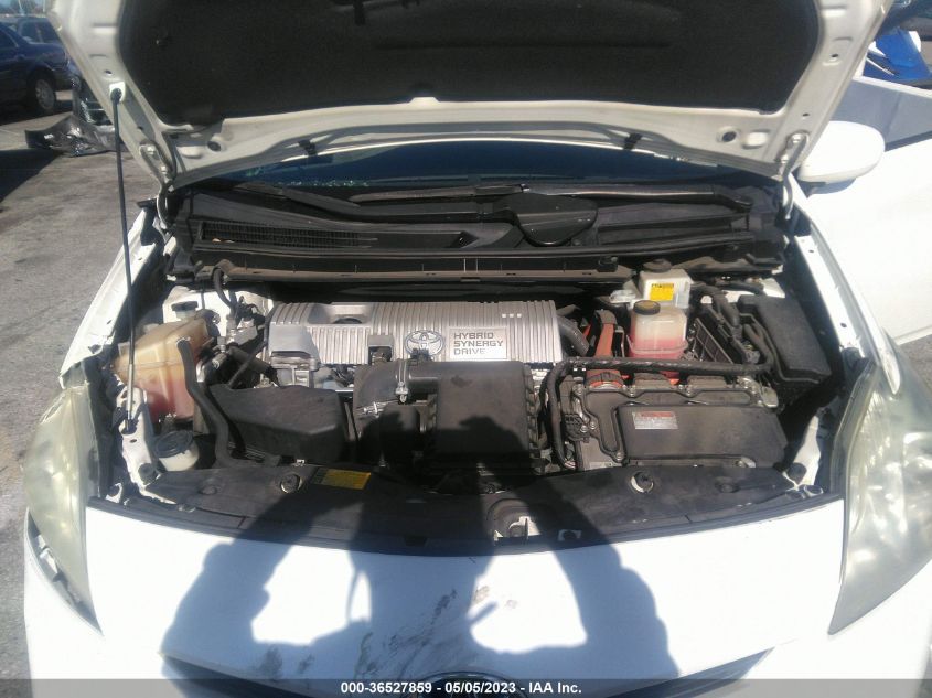 2013 TOYOTA PRIUS ONE/TWO/THREE/FOUR/FIVE - JTDKN3DU5D5586065