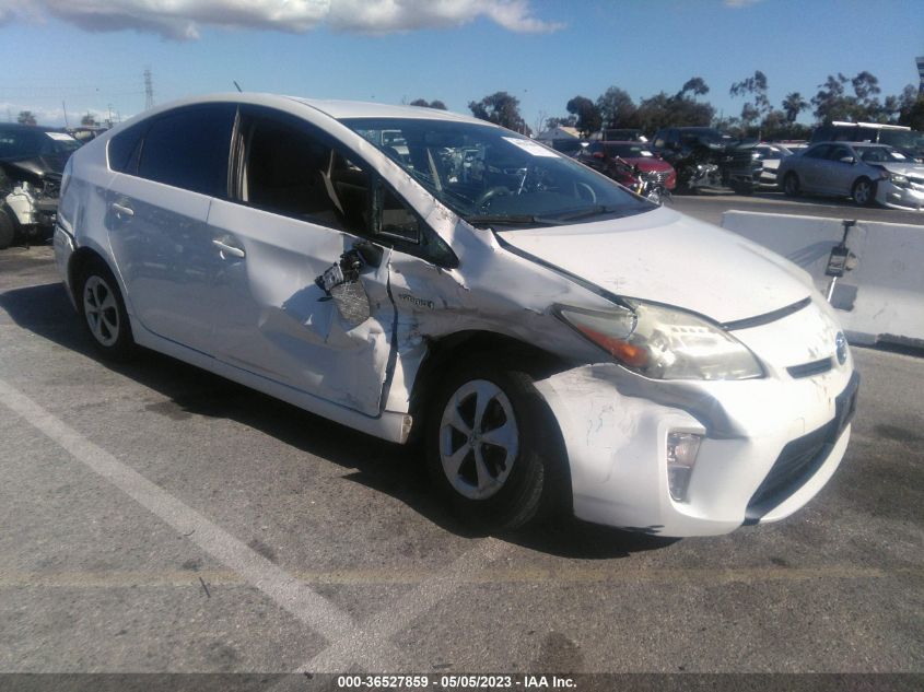 2013 TOYOTA PRIUS ONE/TWO/THREE/FOUR/FIVE - JTDKN3DU5D5586065