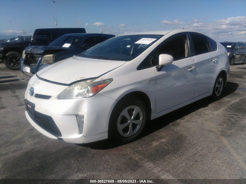 2013 TOYOTA PRIUS ONE/TWO/THREE/FOUR/FIVE - JTDKN3DU5D5586065