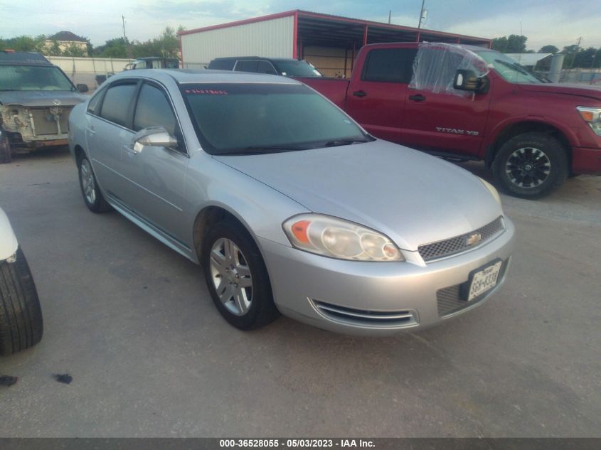 2013 CHEVROLET IMPALA LT - 2G1WG5E37D1250392