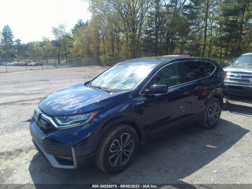 2021 HONDA CR-V HYBRID EX-L 7FART6H87ME006658