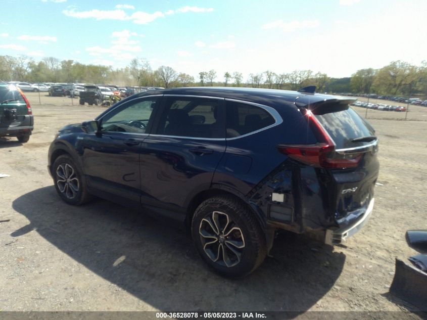 2021 HONDA CR-V HYBRID EX-L 7FART6H87ME006658