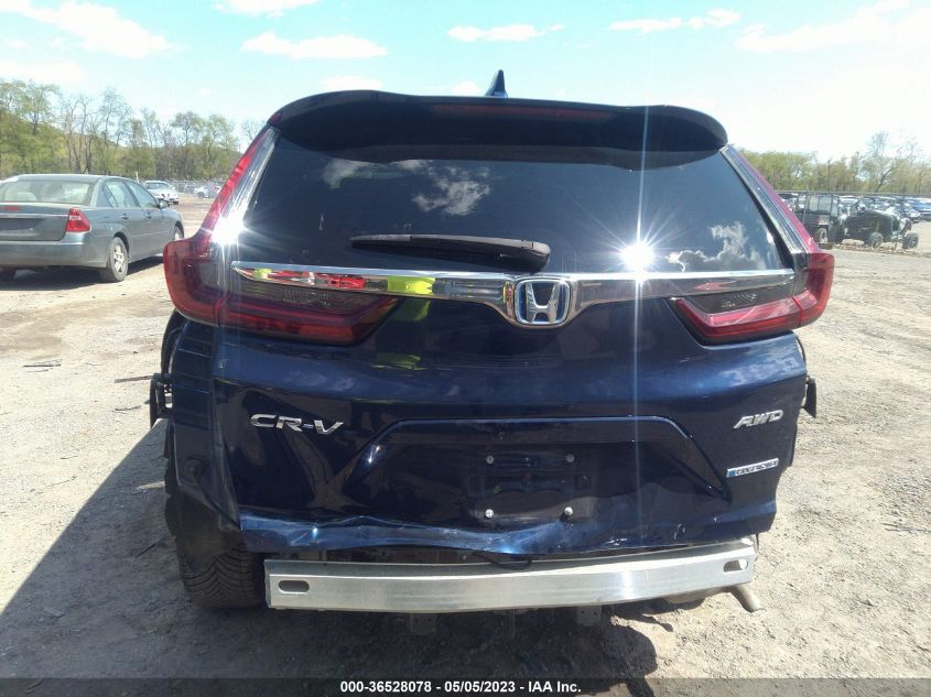 2021 HONDA CR-V HYBRID EX-L 7FART6H87ME006658