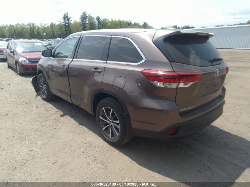 2018 TOYOTA HIGHLANDER SE/XLE - 5TDJZRFH0JS891420