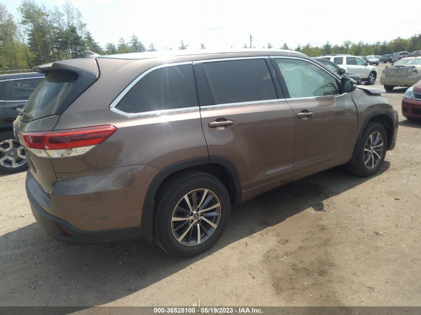 2018 TOYOTA HIGHLANDER SE/XLE - 5TDJZRFH0JS891420