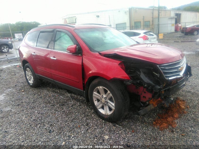 2013 CHEVROLET TRAVERSE LT - 1GNKVGKD0DJ219129