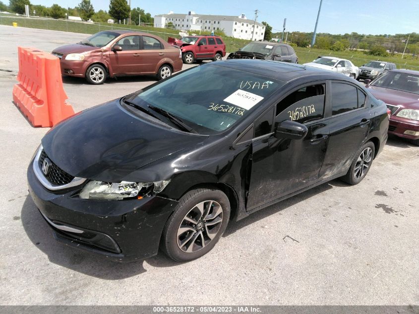 2014 HONDA CIVIC SEDAN EX - 19XFB2F89EE211077