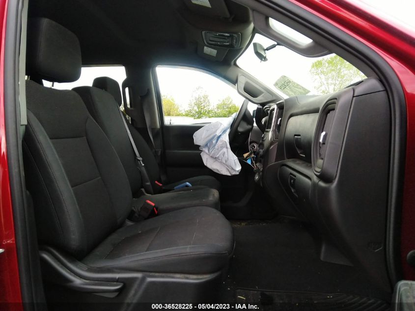 2019 CHEVROLET SILVERADO 1500 CUSTOM - 3GCPWBEHXKG235334