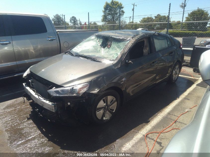 2020 HYUNDAI IONIQ HYBRID BLUE - KMHC65LC4LU228588