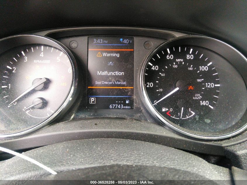 2018 NISSAN ROGUE SV - 5N1AT2MV4JC752387