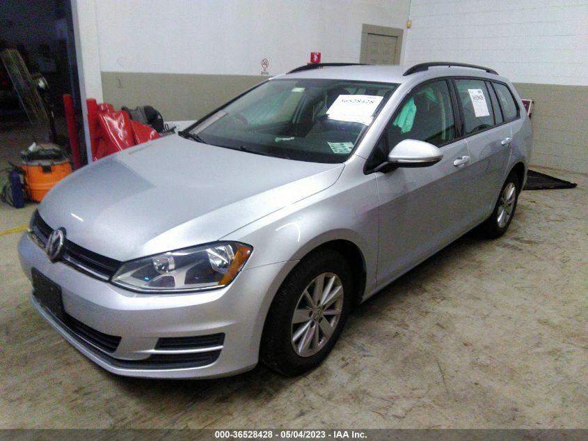 2016 VOLKSWAGEN GOLF SPORTWAGEN TSI S 3VWA17AUXGM511120