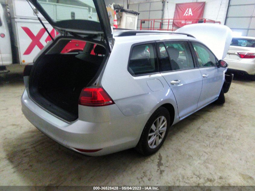2016 VOLKSWAGEN GOLF SPORTWAGEN TSI S 3VWA17AUXGM511120