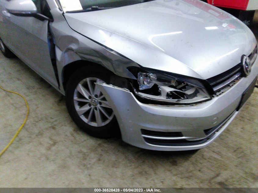 2016 VOLKSWAGEN GOLF SPORTWAGEN TSI S 3VWA17AUXGM511120