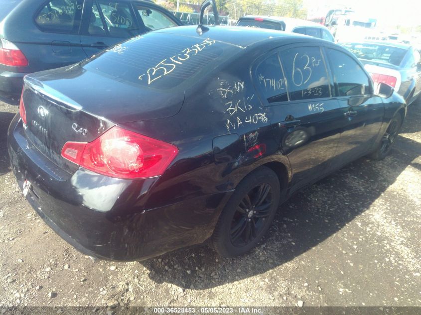 2015 INFINITI Q40 JN1CV6AR9FM520734