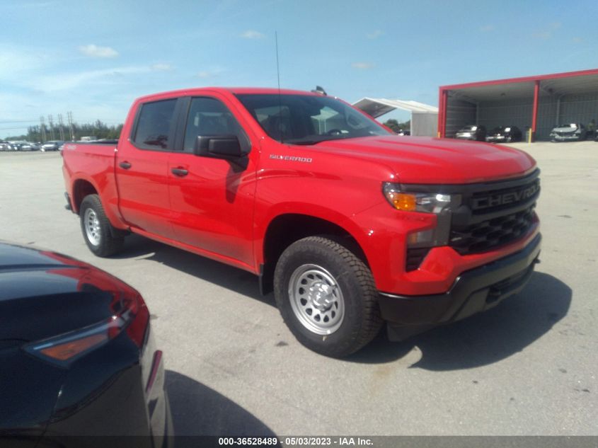 2023 CHEVROLET SILVERADO 1500 WORK TRUCK - 3GCPDAEK3PG238689