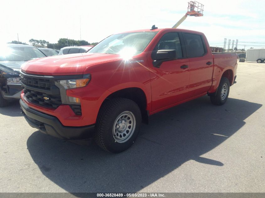 2023 CHEVROLET SILVERADO 1500 WORK TRUCK - 3GCPDAEK3PG238689