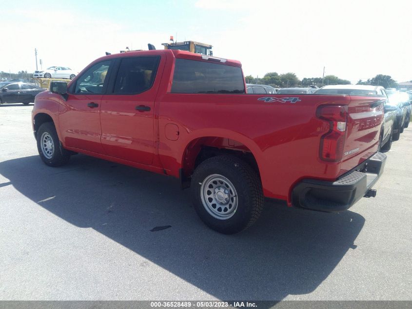 2023 CHEVROLET SILVERADO 1500 WORK TRUCK - 3GCPDAEK3PG238689