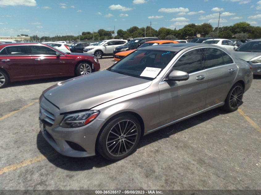 VIN 55SWF8DB4LU326164 2020 MERCEDES-BENZ C-CLASS C 300
