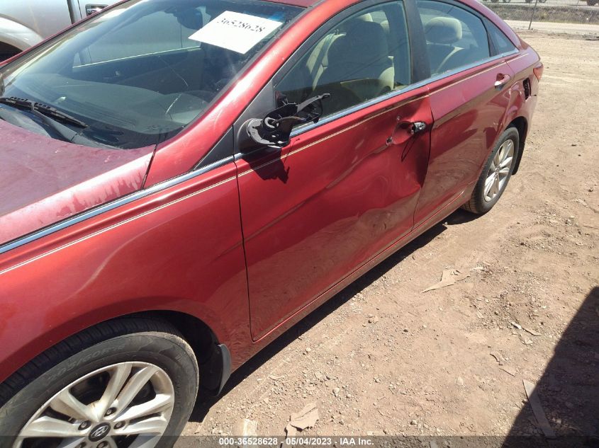 2013 HYUNDAI SONATA GLS - 5NPEB4AC6DH583666