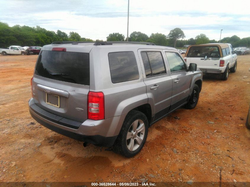 2017 JEEP PATRIOT LATITUDE - 1C4NJRFB8HD180395