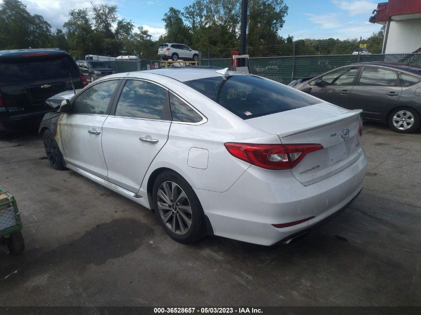 2017 HYUNDAI SONATA SPORT - 5NPE34AF9HH551159